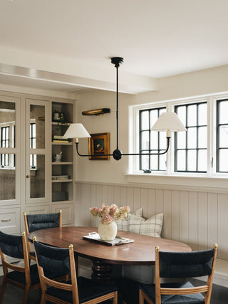 Piaf Grande Farmhouse Brass Chandelier