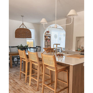 Piaf Grande Farmhouse Brass Chandelier