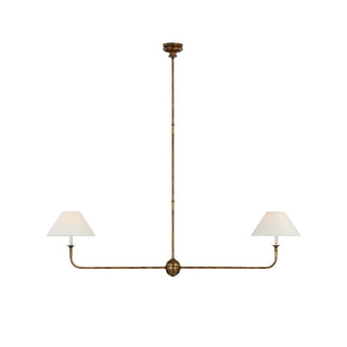 Piaf Grande Farmhouse Brass Chandelier