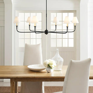 Piaf Grande Farmhouse Brass Chandelier