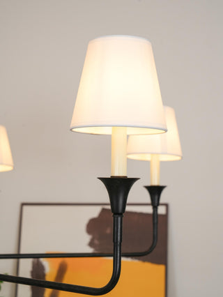 Piaf Grande Farmhouse Brass Chandelier