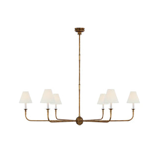 Piaf Grande Farmhouse Brass Chandelier