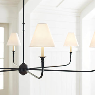 Piaf Grande Farmhouse Brass Chandelier