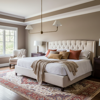 Piaf Grande Farmhouse Brass Chandelier