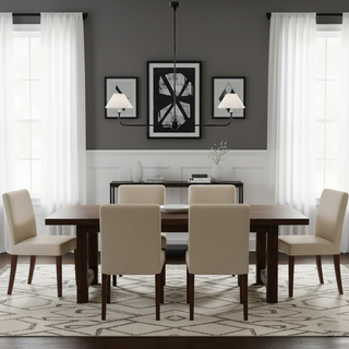 Piaf Grande Farmhouse Brass Chandelier