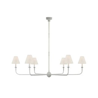 Piaf Grande Farmhouse Brass Chandelier