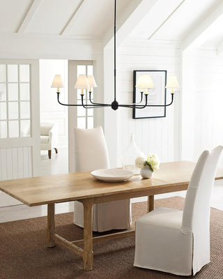 Piaf Grande Farmhouse Brass Chandelier