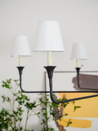 Piaf Grande Farmhouse Brass Chandelier