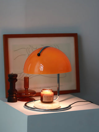 Maren Modern Metal Dome Table Lamp