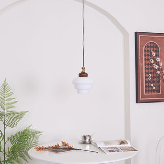 Pinecone Retro Glass Pendant Light