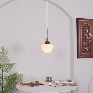 Pinecone Retro Glass Pendant Light