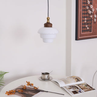 Pinecone Retro Glass Pendant Light
