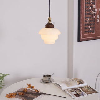 Pinecone Retro Glass Pendant Light