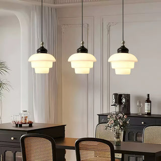 Pinecone Retro Glass Pendant Light