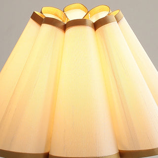 Theo Mid-Century Fabric Table Lamp