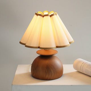 Theo Mid-Century Fabric Table Lamp