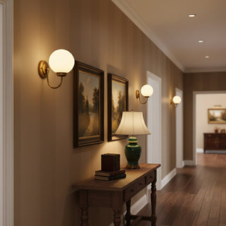 Orion Modern Globe Wall Sconce