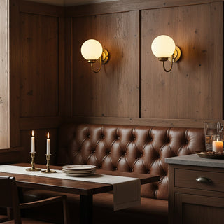 Orion Modern Globe Wall Sconce