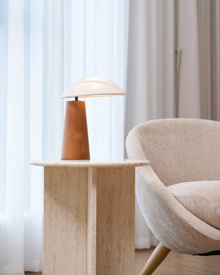 Pium Retro Wood Table Lamp