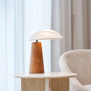 Pium Retro Wood Table Lamp