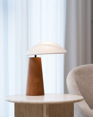 Pium Retro Wood Table Lamp
