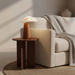 Pium Retro Wood Table Lamp