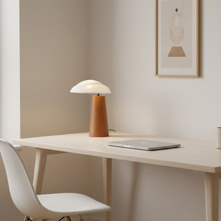 Pium Retro Wood Table Lamp