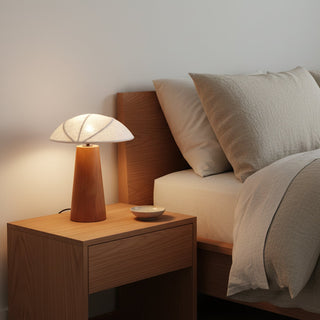 Pium Retro Wood Table Lamp