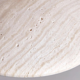 Plate Wabi-Sabi Travertine Pendant Light