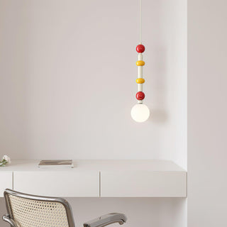 Playing Beads Modern Iron Pendant Light