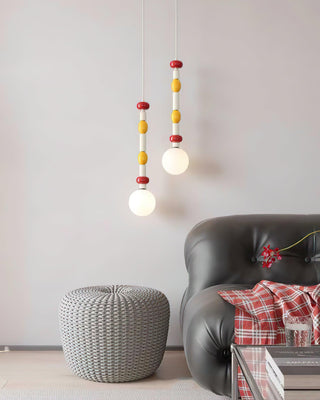 Playing Beads Modern Iron Pendant Light