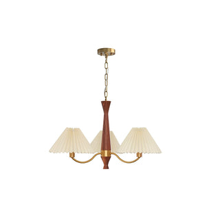 Pleated Retro Fabric Chandelier