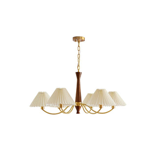 Pleated Retro Fabric Chandelier