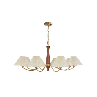 Pleated Retro Fabric Chandelier