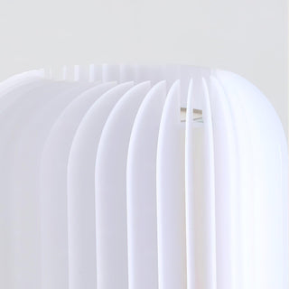 Pleated Oriental Acrylic Table Light
