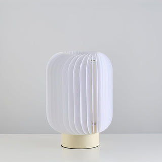 Pleated Oriental Acrylic Table Light