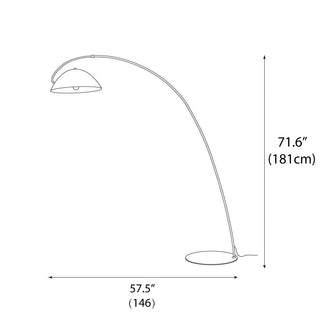 Pluma Nordic Iron Floor Light