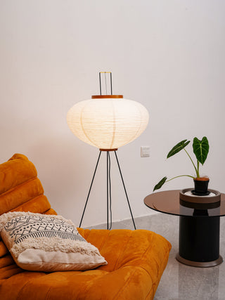 Lumi Scandinavian Fabric Floor Lamp