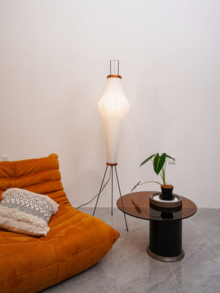Lumi Scandinavian Fabric Floor Lamp