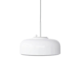Podgy Mustard Enamel Pendant Light
