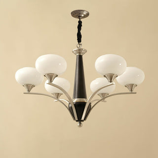 Pointed Retro Glass Chandelier
