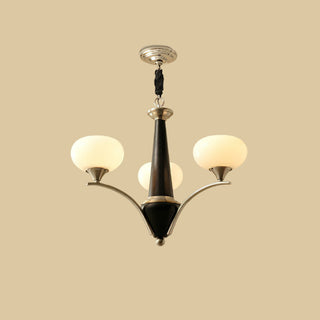 Pointed Retro Glass Chandelier