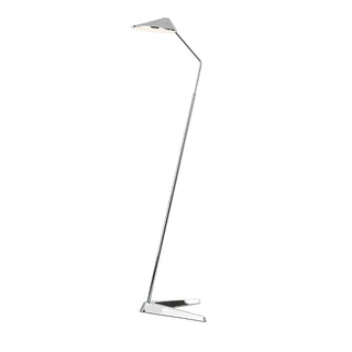 Polaris Sleek Minimalist Iron Plating Floor Light