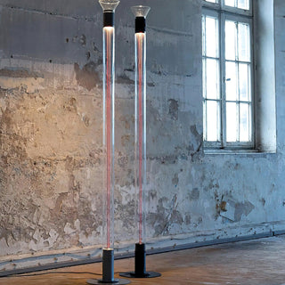 Pole Minimalist Glass Tube Floor Light