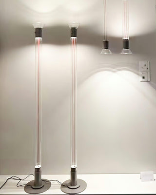 Pole Minimalist Glass Tube Floor Light