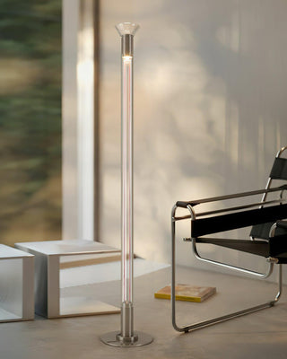 Pole Minimalist Glass Tube Floor Light
