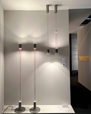 Pole Minimalist Glass Tube Floor Light