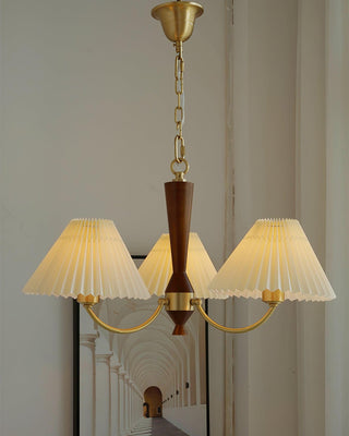 Polina Vintage Fabric Chandelier