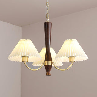Polina Vintage Fabric Chandelier