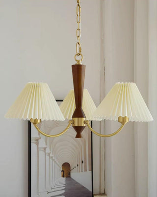 Polina Vintage Fabric Chandelier